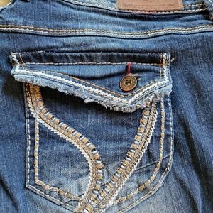 Ariya Women's Boot Cut Jeans - Dark Blue